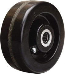 Hamilton - 5 Inch Diameter x 2 Inch Wide, Phenolic Caster Wheel - 1,000 Lb. Capacity, 2-3/16 Inch Hub Length, 5/8 Inch Axle Diameter, Straight Roller Bearing - Americas Industrial Supply