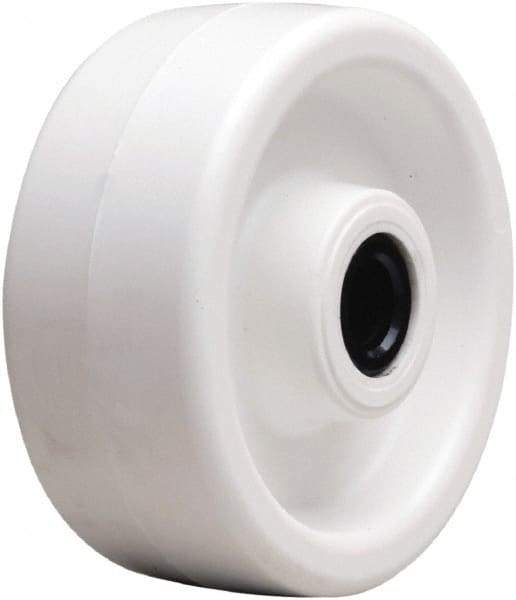 Hamilton - 5 Inch Diameter x 2 Inch Wide, Polyolefin Caster Wheel - 650 Lb. Capacity, 2-3/16 Inch Hub Length, 3/4 Inch Axle Diameter, Delrin Bearing - Americas Industrial Supply