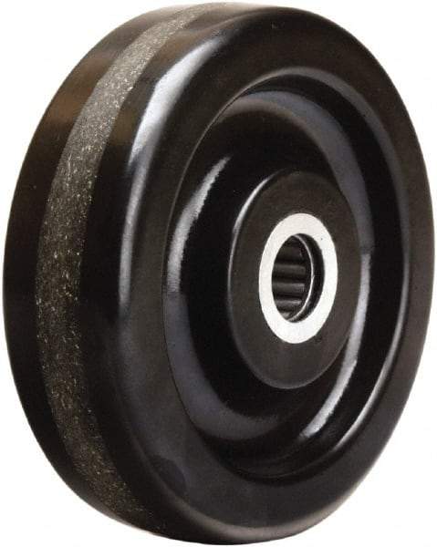 Hamilton - 5 Inch Diameter x 1-1/2 Inch Wide, Phenolic Caster Wheel - 600 Lb. Capacity, 1-5/8 Inch Hub Length, 3/4 Inch Axle Diameter, Straight Roller Bearing - Americas Industrial Supply