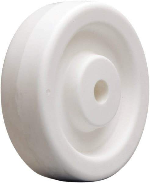 Hamilton - 5 Inch Diameter x 1-3/8 Inch Wide, Polyolefin Caster Wheel - 300 Lb. Capacity, 1-1/2 Inch Hub Length, 1/2 Inch Axle Diameter, Plain Bore Bearing - Americas Industrial Supply