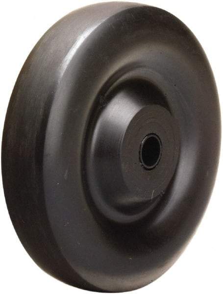 Hamilton - 5 Inch Diameter x 1-5/16 Inch Wide, Hard Rubber Caster Wheel - 280 Lb. Capacity, 1-1/2 Inch Hub Length, 1/2 Inch Axle Diameter, Self-Lube Bearing - Americas Industrial Supply