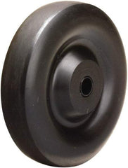 Hamilton - 5 Inch Diameter x 1-5/16 Inch Wide, Hard Rubber Caster Wheel - 280 Lb. Capacity, 1-1/2 Inch Hub Length, 1/2 Inch Axle Diameter, Self-Lube Bearing - Americas Industrial Supply