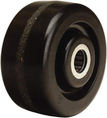 Hamilton - 4 Inch Diameter x 2 Inch Wide, Phenolic Caster Wheel - 800 Lb. Capacity, 2-3/16 Inch Hub Length, 5/8 Inch Axle Diameter, Straight Roller Bearing - Americas Industrial Supply