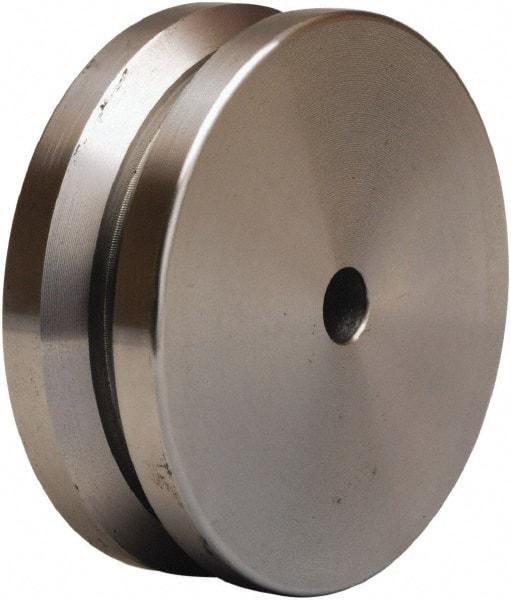 Hamilton - 4 Inch Diameter x 1-3/8 Inch Wide, Stainless Steel Caster Wheel - 550 Lb. Capacity, 1-3/8 Inch Hub Length, 1/2 Inch Axle Diameter, Plain Bore Bearing - Americas Industrial Supply