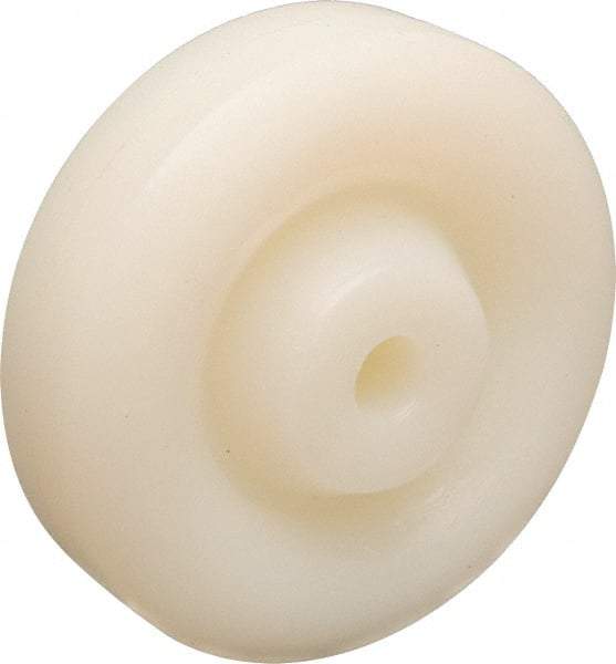 Hamilton - 4 Inch Diameter x 1-1/4 Inch Wide, Nylon Caster Wheel - 350 Lb. Capacity, 1-9/16 Inch Hub Length, 1/2 Inch Axle Diameter, Straight Roller Bearing - Americas Industrial Supply