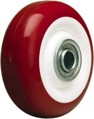 Hamilton - 3-1/2 Inch Diameter x 1-3/8 Inch Wide, Polyurethane on Polypropylene Caster Wheel - 350 Lb. Capacity, 1-5/8 Inch Hub Length, 1/2 Inch Axle Diameter, Ball Bearing - Americas Industrial Supply