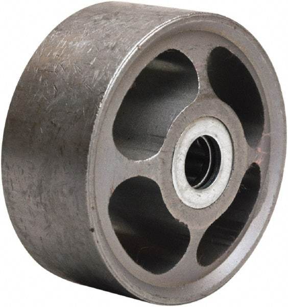 Hamilton - 3 Inch Diameter x 1-1/4 Inch Wide, Sintered Iron Caster Wheel - 250 Lb. Capacity, 1-9/16 Inch Hub Length, 3/8 Inch Axle Diameter, Straight Roller Bearing - Americas Industrial Supply