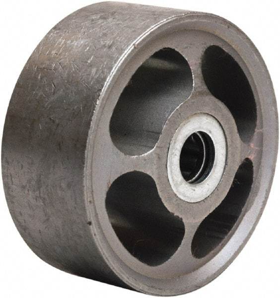 Hamilton - 3 Inch Diameter x 1-1/4 Inch Wide, Sintered Iron Caster Wheel - 250 Lb. Capacity, 1-9/16 Inch Hub Length, 1/2 Inch Axle Diameter, Straight Roller Bearing - Americas Industrial Supply