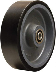 Hamilton - 10 Inch Diameter x 3 Inch Wide, Polyurethane on Cast Iron Caster Wheel - 3,900 Lb. Capacity, 3-1/4 Inch Hub Length, 3/4 Inch Axle Diameter, Sealed Precision Ball Bearing - Americas Industrial Supply