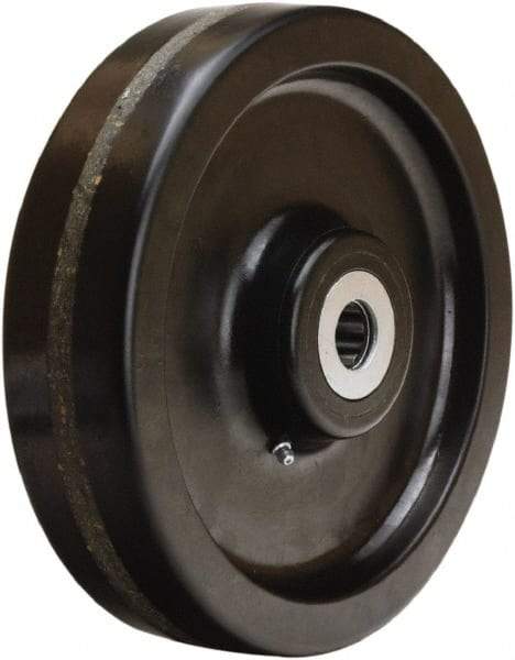Hamilton - 10 Inch Diameter x 2-1/2 Inch Wide, Phenolic Caster Wheel - 2,500 Lb. Capacity, 3-1/4 Inch Hub Length, 1-1/4 Inch Axle Diameter, Straight Roller Bearing - Americas Industrial Supply