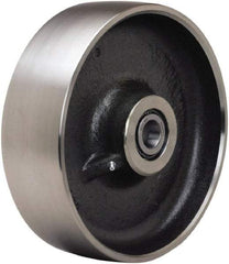 Hamilton - 10 Inch Diameter x 3 Inch Wide, Forged Steel Caster Wheel - 6,000 Lb. Capacity, 3-1/4 Inch Hub Length, 1 Inch Axle Diameter, Tapered Roller Bearing - Americas Industrial Supply