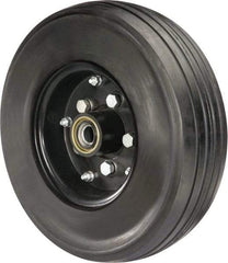 Hamilton - 21 Inch Diameter x 6 Inch Wide, Rubber Caster Wheel - 4,200 Lb. Capacity, 4-1/2 Inch Hub Length, 1-1/4 Inch Axle Diameter, Tapered Roller Bearing - Americas Industrial Supply