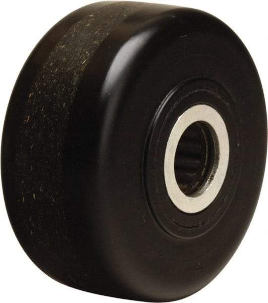 Hamilton - 3-1/4 Inch Diameter x 1-1/2 Inch Wide, Phenolic Caster Wheel - 600 Lb. Capacity, 1-5/8 Inch Hub Length, 1/2 Inch Axle Diameter, Straight Roller Bearing - Americas Industrial Supply