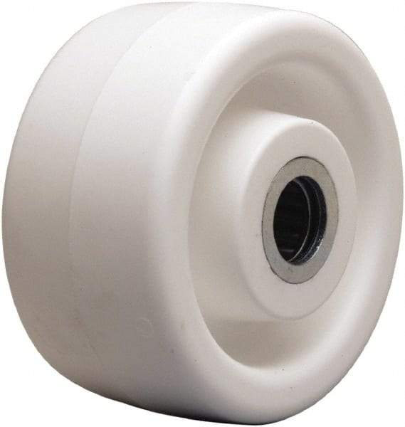 Hamilton - 4 Inch Diameter x 2 Inch Wide, Polyolefin Caster Wheel - 550 Lb. Capacity, 2-3/16 Inch Hub Length, 3/4 Inch Axle Diameter, Straight Roller Bearing - Americas Industrial Supply