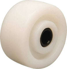 Hamilton - 4 Inch Diameter x 2 Inch Wide, Nylon Caster Wheel - 800 Lb. Capacity, 2-3/16 Inch Hub Length, 3/4 Inch Axle Diameter, Delrin Bearing - Americas Industrial Supply