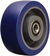 Hamilton - 5 Inch Diameter x 2 Inch Wide, Polyurethane on Cast Iron Caster Wheel - 840 Lb. Capacity, 2-1/2 Inch Hub Length, 1/2 Inch Axle Diameter, Sealed Precision Ball Bearing - Americas Industrial Supply