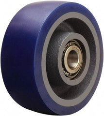 Hamilton - 5 Inch Diameter x 2 Inch Wide, Polyurethane on Cast Iron Caster Wheel - 840 Lb. Capacity, 2-1/4 Inch Hub Length, 3/4 Inch Axle Diameter, Tapered Roller Bearing - Americas Industrial Supply