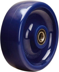 Hamilton - 6 Inch Diameter x 2 Inch Wide, Polyurethane Caster Wheel - 1,100 Lb. Capacity, 2-7/16 Inch Hub Length, 1/2 Inch Axle Diameter, Sealed Precision Ball Bearing - Americas Industrial Supply