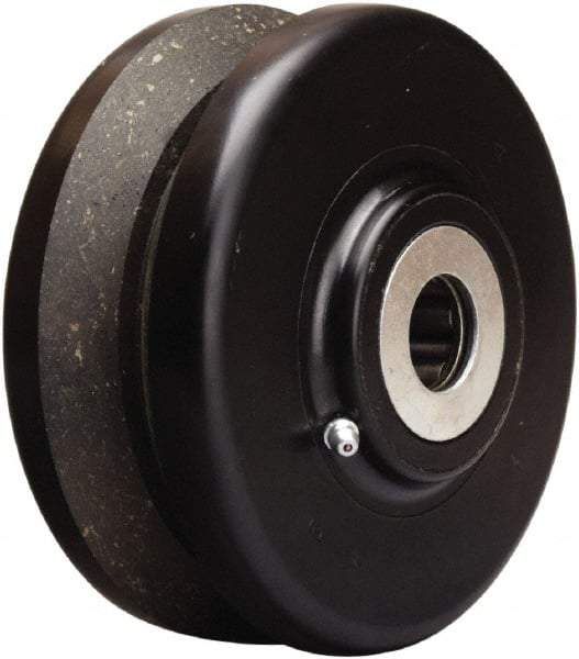 Hamilton - 6 Inch Diameter x 2-1/2 Inch Wide, Phenolic Caster Wheel - 1,120 Lb. Capacity, 3-1/4 Inch Hub Length, 1-15/16 Inch Axle Diameter, Plain Bore Bearing - Americas Industrial Supply