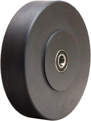 Hamilton - 8 Inch Diameter x 2 Inch Wide, Nylon Caster Wheel - 2,500 Lb. Capacity, 2-1/4 Inch Hub Length, 1/2 Inch Axle Diameter, Precision Ball Bearing - Americas Industrial Supply