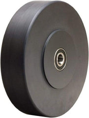 Hamilton - 8 Inch Diameter x 2 Inch Wide, Nylon Caster Wheel - 2,500 Lb. Capacity, 2-1/4 Inch Hub Length, 1/2 Inch Axle Diameter, Stainless Steel Precision Ball Bearing - Americas Industrial Supply