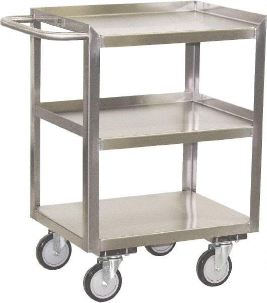 Jamco - 30" Wide x 35" High x 18" Deep, Mobile Work Stand - 1,200 Lb Capacity, 11" Shelf Clearance - Americas Industrial Supply