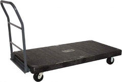 Jamco - 2,500 Lb Capacity Platform Truck - Structural Foam Deck, 60" OAW, 10" Platform Height, Phenolic Casters - Americas Industrial Supply