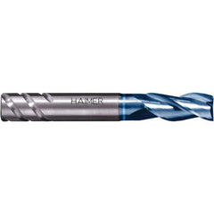 5mm Diam 3-Flute Variable Helix Solid Carbide Square Roughing & Finishing End Mill AlTiN Finish, 13mm LOC, 58mm OAL, 6mm Shank Diam