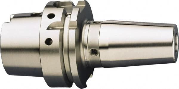 HAIMER - 10mm Hole Diam, HSK50A Taper Shank Shrink Fit Tool Holder & Adapter - 130mm Projection, 24mm Nose Diam, 42mm Clamping Depth, 25,000 RPM - Exact Industrial Supply