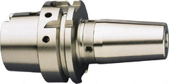 HAIMER - 10mm Hole Diam, HSK50A Taper Shank Shrink Fit Tool Holder & Adapter - 130mm Projection, 24mm Nose Diam, 42mm Clamping Depth, 25,000 RPM - Exact Industrial Supply