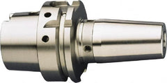 HAIMER - 16mm Hole Diam, HSK50A Taper Shank Shrink Fit Tool Holder & Adapter - 130mm Projection, 27mm Nose Diam, 50mm Clamping Depth, 25,000 RPM - Exact Industrial Supply