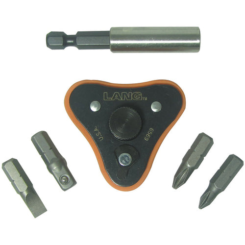 6 Pc Finger Ratchet Bit Driver Set - Americas Industrial Supply