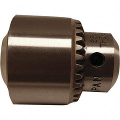 Dynabrade - 3/8-24, 1/4" Max Capacity, Threaded Mount Drill Chuck - Exact Industrial Supply