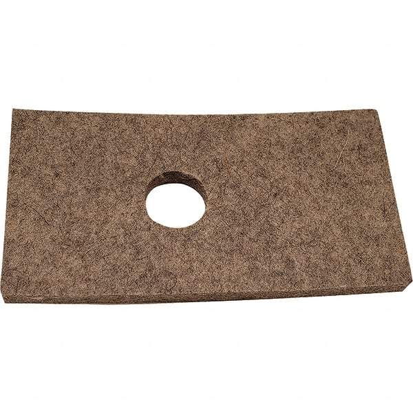 Dynabrade - 1/2" Thick, Machinery Leveling Pad & Mat - 30,000 Lb Max Load - Americas Industrial Supply