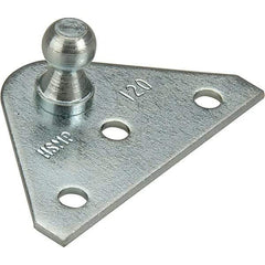 Dynabrade - 10mm Diameter Ball Bracket - Includes 2 Brackets, Use with Downdraft Sanding Tables - Americas Industrial Supply