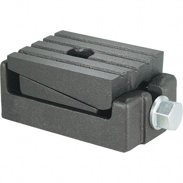 Dynabrade - 15,000 Lb Capacity, 3-1/2 Wide x 5-3/4" Long, 3/4" Pad, Wedge Jack - 2-1/2" Min Height, 3/16" Rise, 1" Anchor, 2-1/2" High (Without Pad) - Americas Industrial Supply