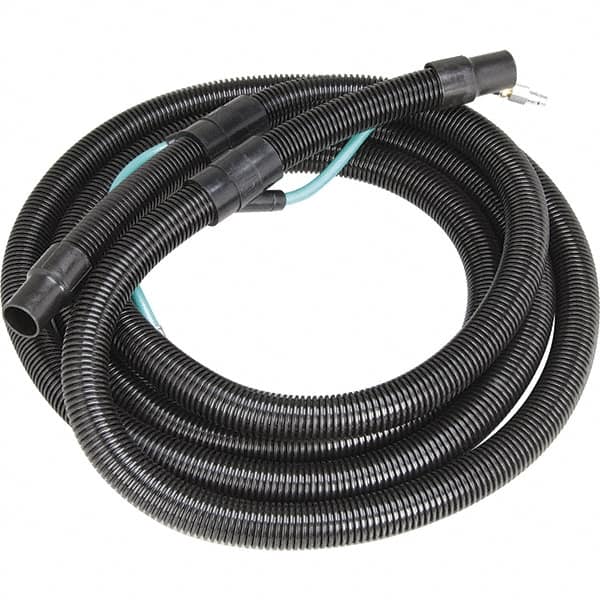Dynabrade - 8mm ID x 12.7mm OD 25' Long Hose - Female/Male Ends, 90 Working psi, 1/4" Fitting, Green - Americas Industrial Supply
