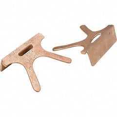 Dynabrade - 4" Jaw Width, Bronze, Vise Jaw Cap - Americas Industrial Supply