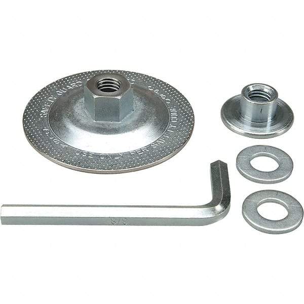 Dynabrade - 5" Diam Angle & Disc Grinder Wheel Mount Adapter Kit - For Use with Disc Grinders - Americas Industrial Supply