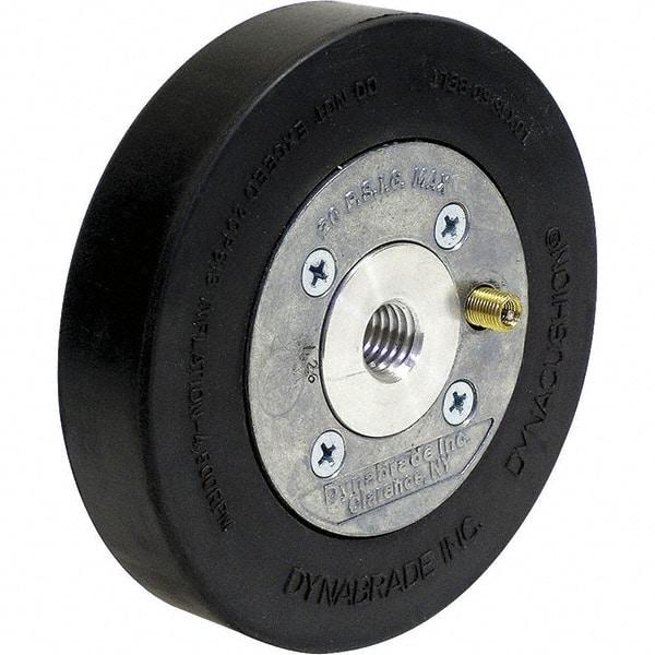 Dynabrade - 5" Wheel OD, 1" Wheel Width, 4,500 RPM, Aluminum, Pneumatic Wheel with Hub - 15-1/2" Long x 1" Wide, 5/8" Wheel Arbor Hole, For Use with 13214 & 13523 Dynastraight Air-Powered Abrasive Finishing Tools - Americas Industrial Supply