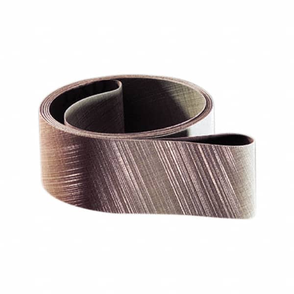 3M - 2" Wide x 72" OAL, A30 Grit, Aluminum Oxide Abrasive Belt - Aluminum Oxide, Coated, Cloth Backing, Wet, Series 307EA - Americas Industrial Supply