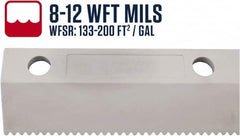 SEYMOUR-MIDWEST - 26" Rubber Blade Floor Squeegee - Threaded End, Single Edge, Gray, Use with 78256 - Americas Industrial Supply