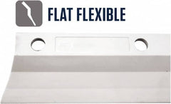 SEYMOUR-MIDWEST - 19" Rubber Blade Floor Squeegee - Threaded End, Single Edge, Gray, Use with 78255 - Americas Industrial Supply
