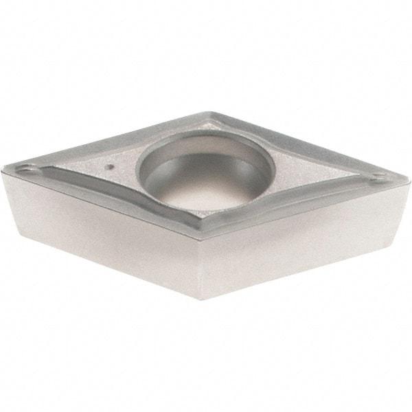 Sumitomo - DCMT32 ESU Grade T1500A Cermet Turning Insert - 55° Diamond, 3/8" Inscr Circle, 5/32" Thick, 1/64" Corner Radius - Americas Industrial Supply