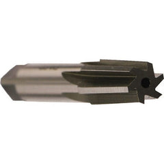 Emuge - 3/8" Pipe, 0.5413" Small End Diam, 0.4724" Straight Shank, 27mm Flute, Taper Pipe Reamer - Americas Industrial Supply