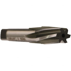 Emuge - 1/2" Pipe, 0.6673" Small End Diam, 0.6299" Straight Shank, 35mm Flute, Taper Pipe Reamer - Americas Industrial Supply