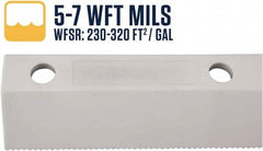 SEYMOUR-MIDWEST - 26" Rubber Blade Floor Squeegee - Threaded End, Single Edge, Gray, Use with 78256 - Americas Industrial Supply