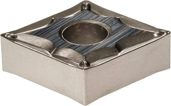 Sumitomo - CNMG431 ELU Grade T1500A Cermet Turning Insert - 80° Diamond, 1/2" Inscr Circle, 3/16" Thick, 1/64" Corner Radius - Americas Industrial Supply