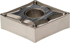 Sumitomo - CNMG431 ELU Grade T1500A Cermet Turning Insert - 80° Diamond, 1/2" Inscr Circle, 3/16" Thick, 1/64" Corner Radius - Americas Industrial Supply