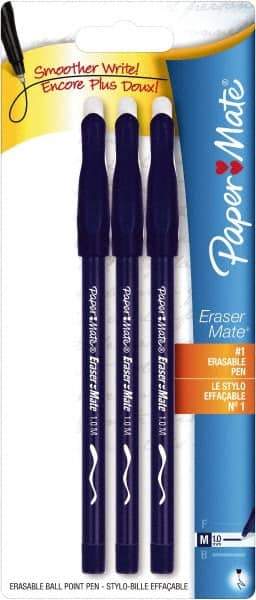 Paper Mate - 1mm Ball Point Stick Pen - Blue - Americas Industrial Supply